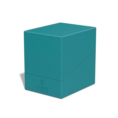 Ultimate Guard RTE Boulder 133+, Deck Case for 133 Double-Sleeved TCG Cards, Petrol, 87% Renewable, Made in Germany, Secure & Durable Storage — view 3