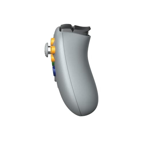 8BitDo 64 2.4G Wireless Controller for Original N64 Console, Analogue 3D, and Windows (Grey) — view 3