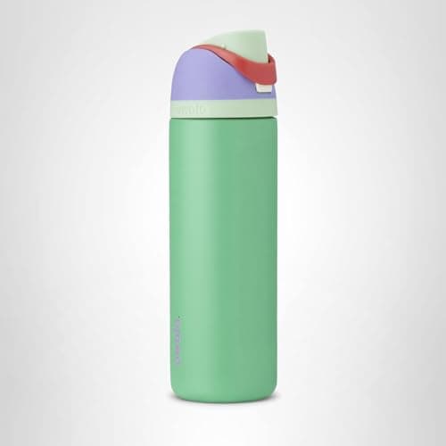 Owala Disney Princess FreeSip Insulated Stainless Steel Water Bottle with Straw for Sports and Travel, BPA-Free Sports Water Bottle, 24 oz, Ariel — view 5