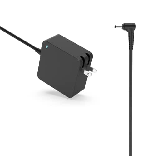 Charger Fit for Lenovo Ideapad 3, 1, 5, 330 330S S340 S145 320 310 510 520, Fit for Flex 5 4 6 14, Yoga 710 N22 N23 N42 V14 V15 V17 110 120 130 Foldable Plug, Charging Indicator, 65W 45W