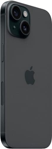 Apple iPhone 15, 128GB, Black - Unlocked (Renewed) — view 3