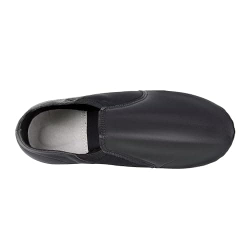 ARCLIBER Black Jazz Shoes for Women/Big Kid Slip-on Dance Shoes Size 7 — view 5