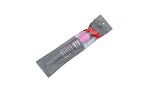 Detail Factory - Synthetic Long-Handle Detailing Brush - Ultra-Soft Bristles, Comfortable Grip and Scratch-Free Cleaning for Exterior, Interior, Emblems, Badges, Instrument/Gauge Panels, Pink