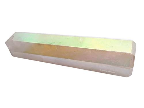 Amazing Gemstone Angel Aura Quartz Crystal Towers ~ Natural Healing Crystal Point Obelisk for Reiki Healing and Crystal Grid (3" to 4" INCH) — view 2