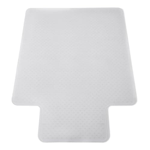 Amazon Basics Office Chair Mat for Low Pile Carpeted Floors with Lip, 36" x 48", Clear
