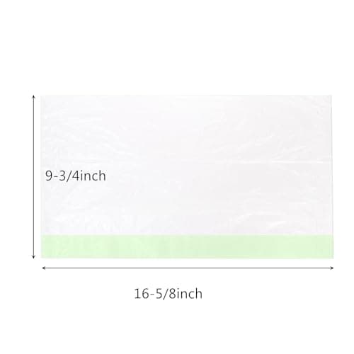 Tebery 100 Pack Portable Potty Chair Liners with Drawstring, Potty Bags Liners Disposable for Baby Toilet Potty Training Seat