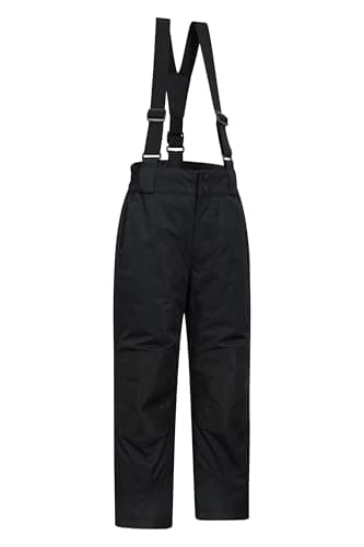 Mountain Warehouse Kids Ski Jacket & Pants set– Boys & Girls Snowsuit Black 5-6 Years — view 8
