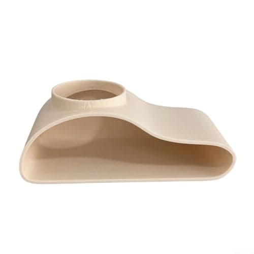 Fish Watching Tunnel Aquarium Hideout Tube for Shrimp For Cave Shelter Loach Hiding Spot Underwater Viewing Passage Plastic Corner Fish Tube(Small White) — view 5
