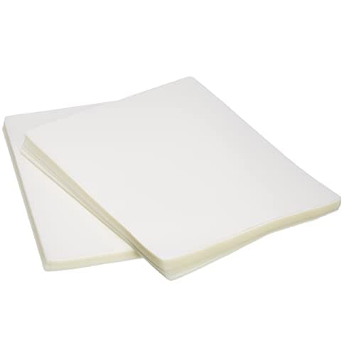 Amazon Basics Clear Thermal Laminating Plastic Paper Laminator Sheets, 22.9 cm x 29.2 cm, 200-Pack, 72 micron — view 2