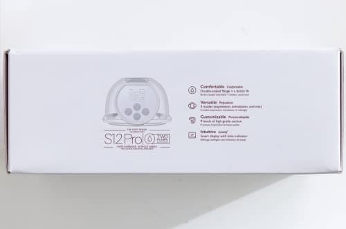 Momcozy Original S12Pro Quick Replacement Accessories, Only Compatible with Momcozy S12Pro Quick Breast Pump NOT for S9Pro/S12Pro (DoubleFit Hybrid Flange 27mm,1 Pack) — view 3