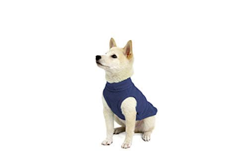Gooby Stretch Fleece Vest - Indigo Blue, Medium — view 3