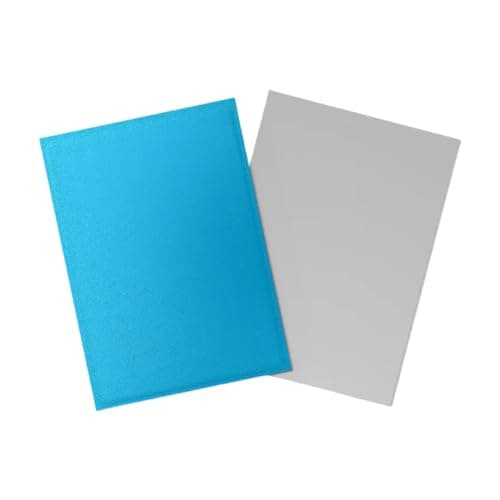 Dragon Shield | Matte Dual Standard Size Card Sleeves | 100ct - Smooth & Tough Premium TCG Sleeves - Compatible with Pokemon, One Piece, and Magic: The Gathering | Sky Blue & Silver — view 5