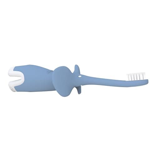 Dr. Brown's™ Infant-to-Toddler Toothbrush, Elephant, Blue, 0-3 years — view 2