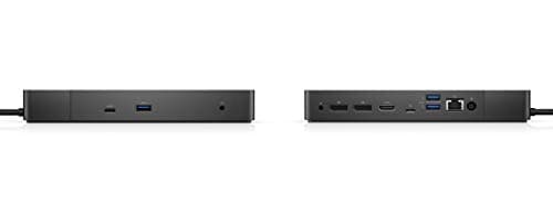 Dell WD19 130W Docking Station (with 90W Power Delivery) USB-C, HDMI, Dual DisplayPort, black — view 3
