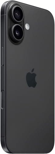 Apple iPhone 16, 128GB, Black - Unlocked (Renewed) — view 2