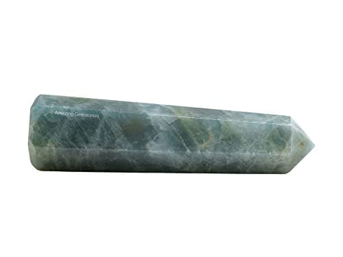 Amazing Gemstone Aquamarine Crystal Towers ~ Natural Healing Crystal Point Obelisk for Reiki Healing and Crystal Grid (2" to 3" Inch) — view 2