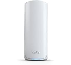 NETGEAR Orbi 770 Series | WiFi 7 Mesh Satellite | RBE770 | Compatible with Orbi Series RBE772 / RBE773 | Up to 11 Gbps | Covers 2,250 sq. ft. | Tri-band BE11000 | 2.5 Gig Internet Port