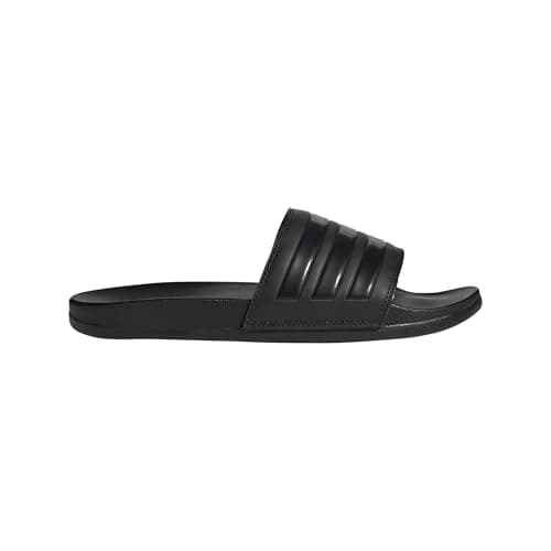 adidas Adult Adilette Comfort Slides Core Black/Core Black/Core Black 15 — view 8