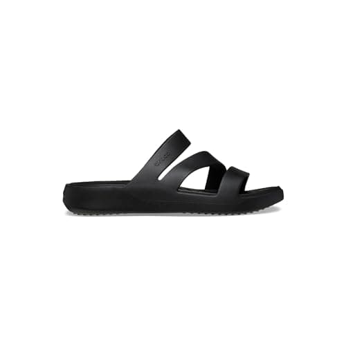 Crocs Women's Getaway Platform Strappy Sandals, Black, 8 — view 5