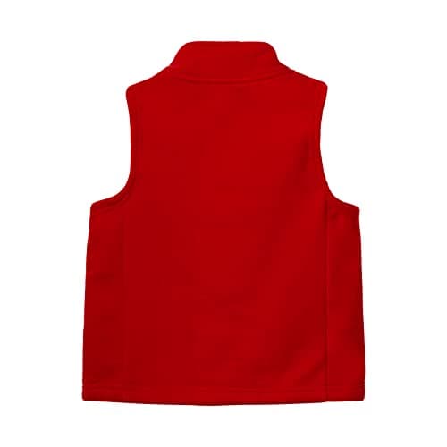 Mud Kingdom Boys Vest Jacket Red Fleece Lightweight Size 12 — view 4