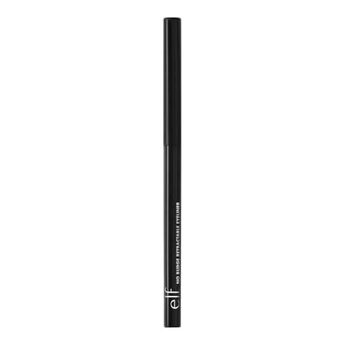 e.l.f. No Budge Retractable Eyeliner, Creamy, Ultra-Pigmented & Waterproof, Creates Bold & Defined Lines, Vegan & Cruelty-Free, Black — view 6
