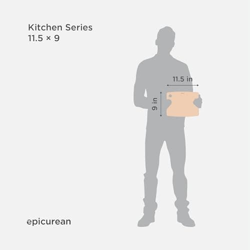 Epicurean Kitchen Series Cutting Board, 11.5-Inch × 9-Inch, Natural — view 3