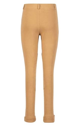 TuffRider Girl's Starter Lowrise Pull-On Jods Breech, Sand, 4 — view 4