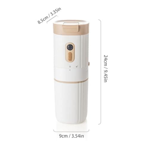 Jelquix Portable Coffee Maker with Grinder 7 Settings — view 4