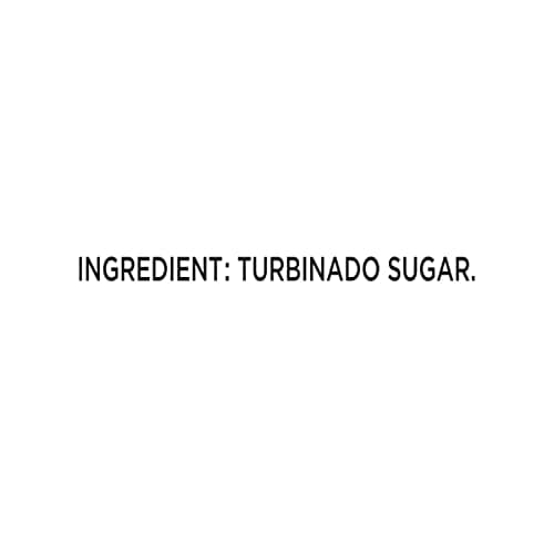 Sugar In The Raw - Turbinado Cane Sugar, Natural & Unrefined - Perfect for Baking, Coffee, and Sweetening - Non-GMO, Kosher Certified, Vegan, Made in Canada - 500g Canister — view 2