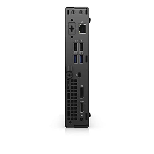 Dell Optiplex 3080 Micro (16GB, 512GB SSD, i3-10100T 2.40GHz) Win11P, Black (Renewed) — view 2