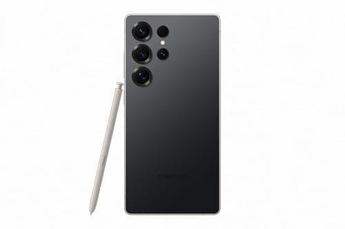 Samsung Galaxy S25 Ultra - Titanium Black, 256GB, AI Smartphone, 6.9" AMOLED Display, 200MP, S-Pen Included, Cross App, Night Video (Unlocked, CAD Version & Warranty) — view 3