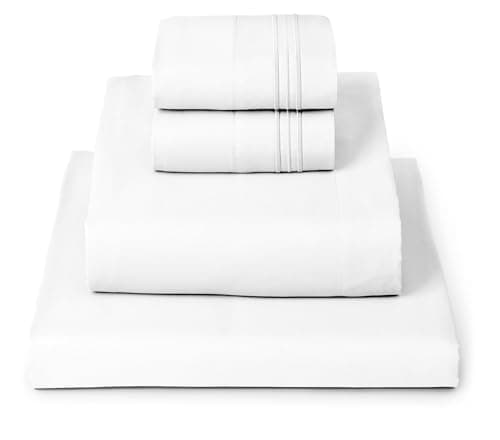 Mellanni King Sheets Set - 4 PC Iconic Collection Bedding