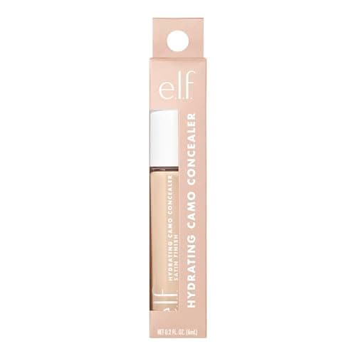 e.l.f. Hydrating Camo Concealer, Covers Blemishes & Under-Eye Circles, Full-Coverage & Delivers A Satin Finish, Vegan & Cruelty-Free, Light Ivory — view 5