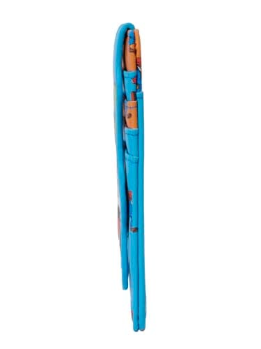 Disney Goofy Card Holder Women Blue Orange Slim Wallet — view 5