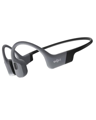SHOKZ OpenSwim Pro - Open-Ear Bluetooth & MP3 Bone Conduction Sport Headphones, Swimming Headphones, IP68 Waterproof, Grey