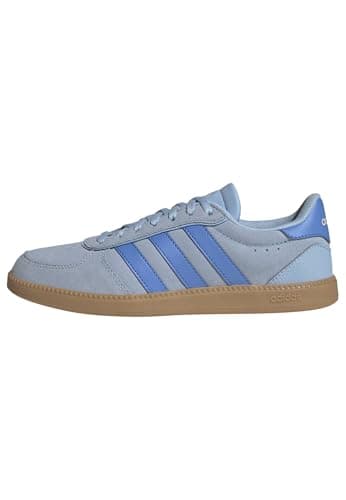 Adidas Women's Breaknet Sleek, Clear Sky/Real Blue/Off White, 7