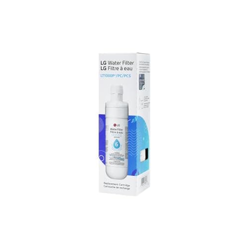 LG LT1000P - 6 Month / 200 Gallon Capacity Replacement Refrigerator Water Filter (NSF42, NSF53, and NSF401) ADQ74793501, ADQ75795105, AGF80300704, or AGF80300705 White — view 9
