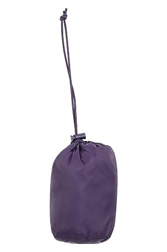 Mountain Warehouse Pakka Kids Waterproof Rain Pants - Splash Pants, Overtrousers, Boys & Girls Purple Kids 9-10 Yrs (128-140 cm) — view 7