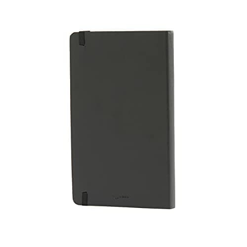 Amazon Basics Classic Lined Notebook, 240 Pages, Black Hardcover, 5 x 8.25-Inch — view 2