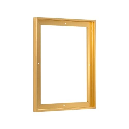Pixy Canvas Floater Frame 16x20 for 3/4 (0.75) inch Deep Canvas Paintings/Canvas Prints/Wood Canvas Panels/Wall Art/Wall Decor/Home Decor/Artwork (Brass Gold, 16 x 20 inch, Portrait)