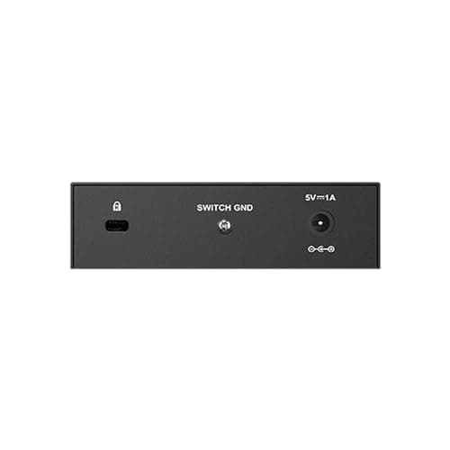 D-Link DGS-105 5-Port Gigabit QoS Switch Metal Chassis Jumbo Frames — view 5