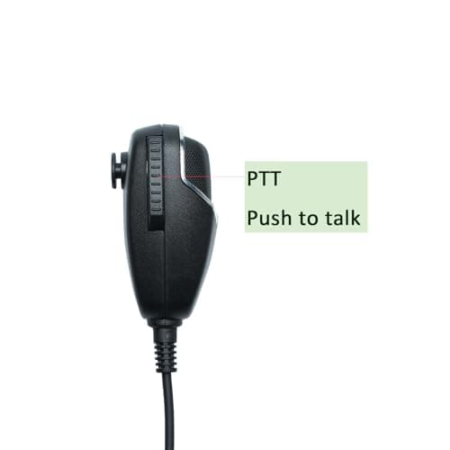 BVMAG CB Mic 4 Pin Microphone Compatible with Cobra 29LTD 29LX /Uniden Walkie Talkie Two Way Radio — view 2