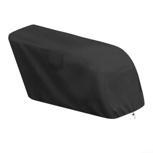 Floweringbeter Heavy Duty Waterproof Tarp Cover for 6 Passenger Outdoor Buggy, Made from 210D Oxford Cloth with Secure Zipper and Bottom Drawstring Lock — view 4