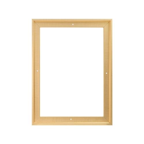 Pixy Canvas Floater Frame 16x20 for 3/4 (0.75) inch Deep Canvas Paintings/Canvas Prints/Wood Canvas Panels/Wall Art/Wall Decor/Home Decor/Artwork (Brass Gold, 16 x 20 inch, Portrait)