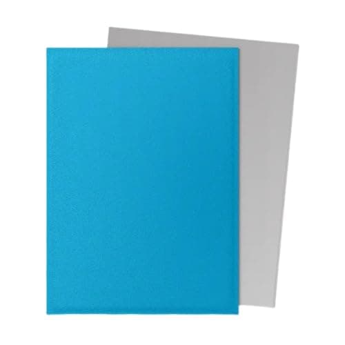 Dragon Shield | Matte Dual Standard Size Card Sleeves | 100ct - Smooth & Tough Premium TCG Sleeves - Compatible with Pokemon, One Piece, and Magic: The Gathering | Sky Blue & Silver — view 4