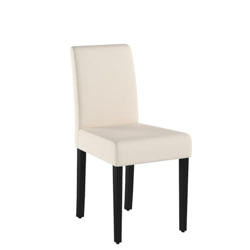 FDW Dining Chairs Set of 4 Elegant Design Modern Fabric Upholstered Dining Chairs — view 4