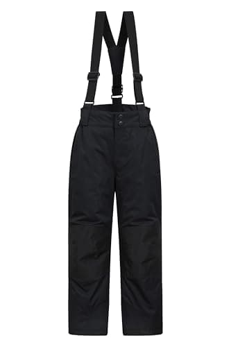Mountain Warehouse Kids Ski Jacket & Pants set– Boys & Girls Snowsuit Black 5-6 Years — view 7