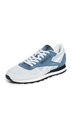 Reebok Unisex Classic Leather Sneaker, Y2K Blue/Shadow/Grey 1, 10.5 Women/ 9 Men