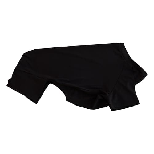 ADKLHX Dog Full Bodysuit – Stretchy Yoga Fabric 4-Leg Dog Pajamas, Breathable & Lightweight Dog Onesie for Indoor & Outdoor, Shedding Control & Travel Wear Black M — view 7