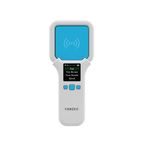 YANZEO SR300 UHF RFID Reader 860Mhz-960Mhz RFID Scanner Wireless Bluetooth Handheld RFID Reader, UHF Tag Reader for Clothing, Shoes, Jewellery Shop and Warehouse Inventory